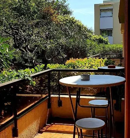 Exceptionnel Studio Nice Proche Mer Avec Piscine, Parking Et Terrasse Apartment Exterior photo
